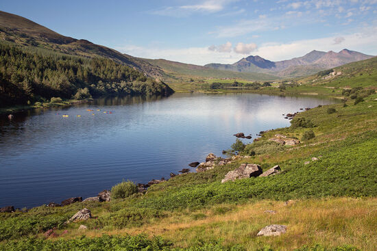 Which is more important — the mountain or the summit? Looking towards the Snowdon Horseshoe from the east (photo © Rory Trappe / dreamstime.com).