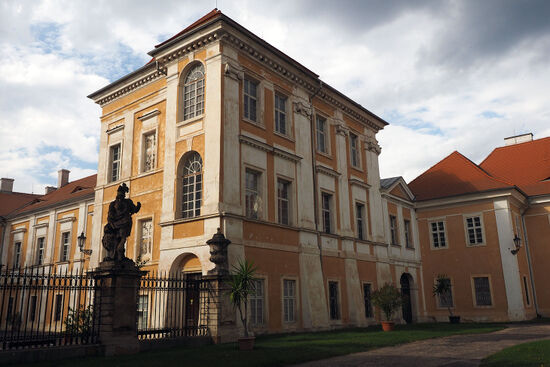 Duchcov Castle in the Czech Republic, where Giacomo Casanova spent the last 13 years of his life looking after the library of Count von Waldstein (photo © hidden europe).