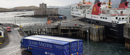 Screen machine in Barra